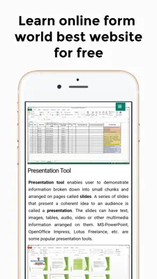 Introduction to Computer  Ms-Office Course android App screenshot 9